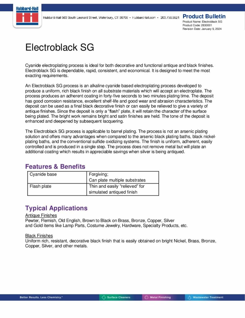 electroplating process pdf